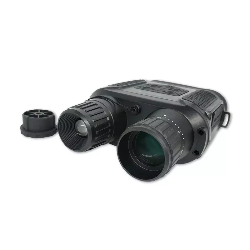 Imagen que destaca los prismáticos SEA NAV 8x31 con visión nocturna, batería recargable y capacidad para grabar vídeos, ofreciendo una experiencia de observación avanzada en condiciones de poca luz.